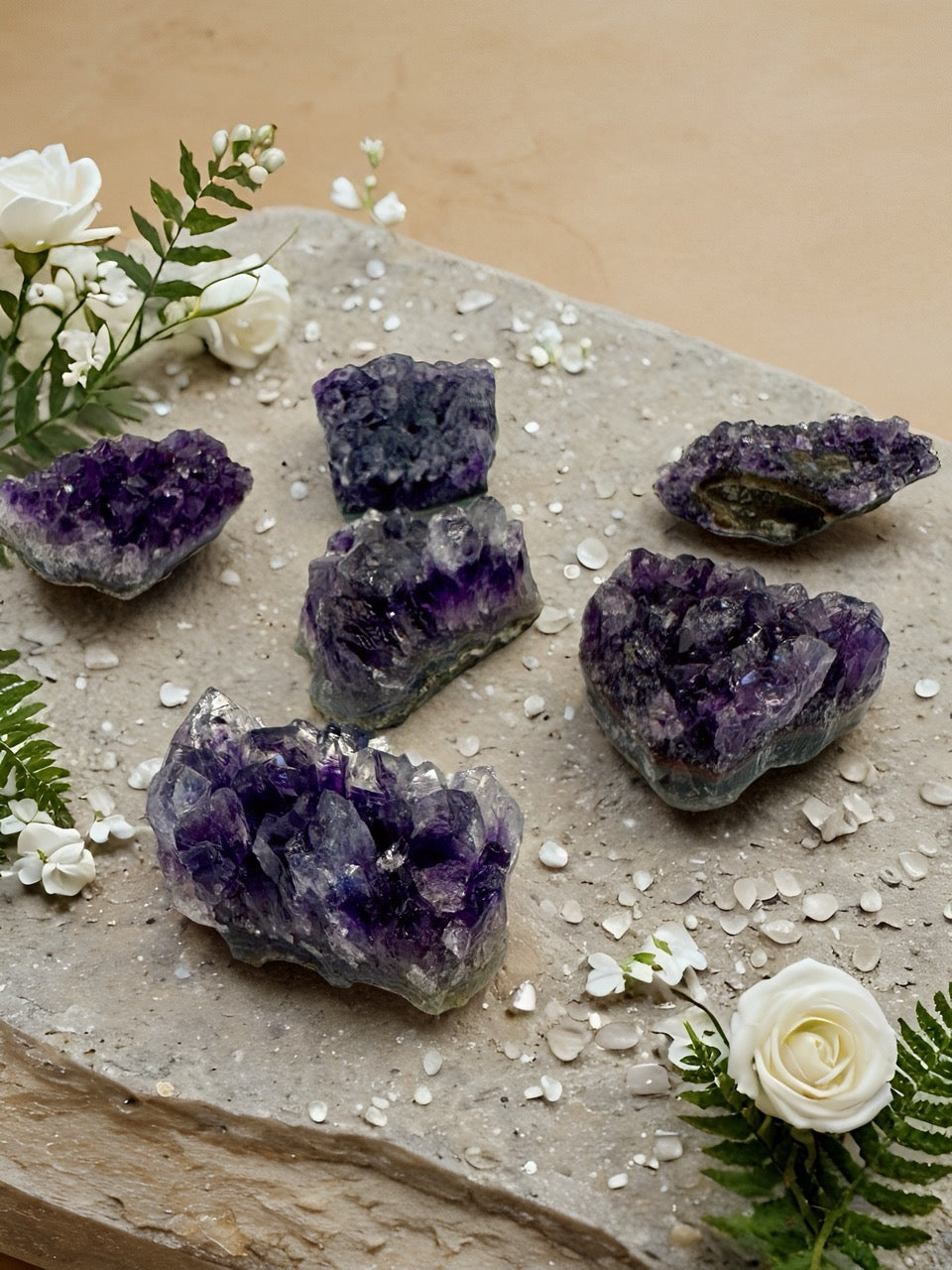 Amethyst Druse – Natural Crystal of Calm, Protection & Spiritual Healing