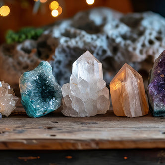 Rough minerals
