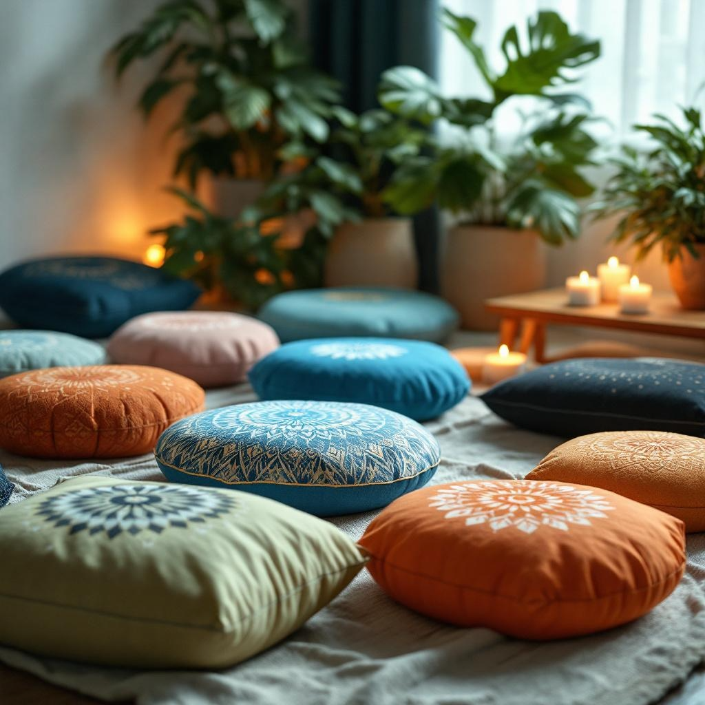 Meditation pillows