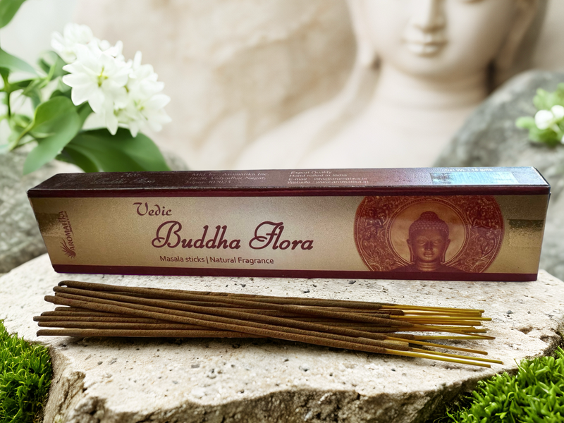 Aromatika Vedic Incense – Buddha Flora