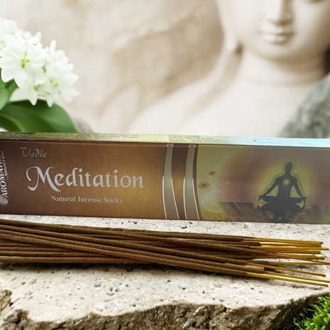 Aromatika Vēdu vīraka kociņi- Meditācija