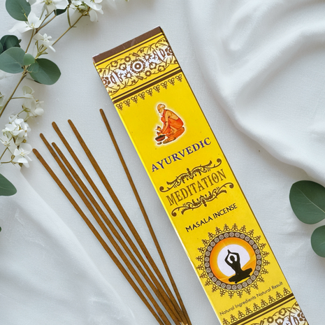 Ajūrvēdas Masala vīraka kociņi - Meditācija