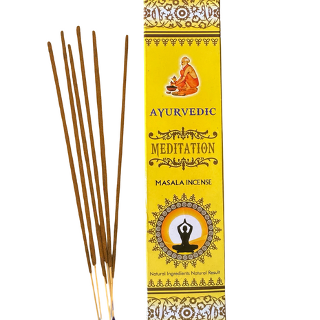 Ajūrvēdas Masala vīraka kociņi - Meditācija