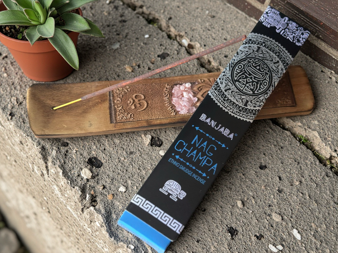 Banjara vīraka kociņi — Nag Champa