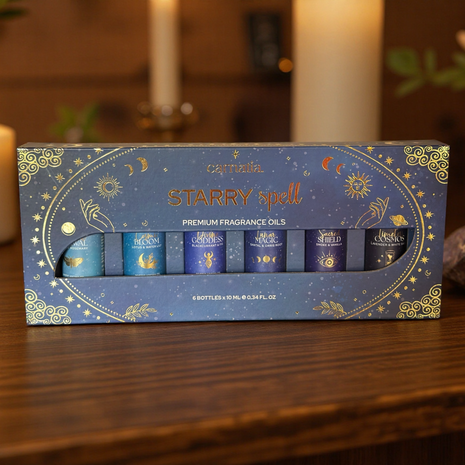 Premium aroma eļļas dāvanu komplekts- Starry Spell