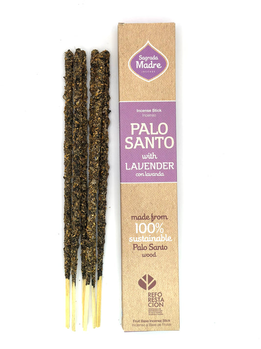 Sagrada Madre Palo Santo Incense with Lavender
