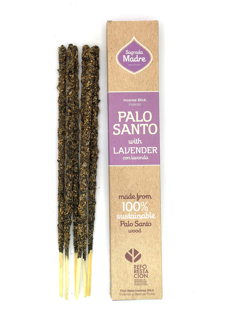 Sagrada Madre Palo Santo Incense with Lavender