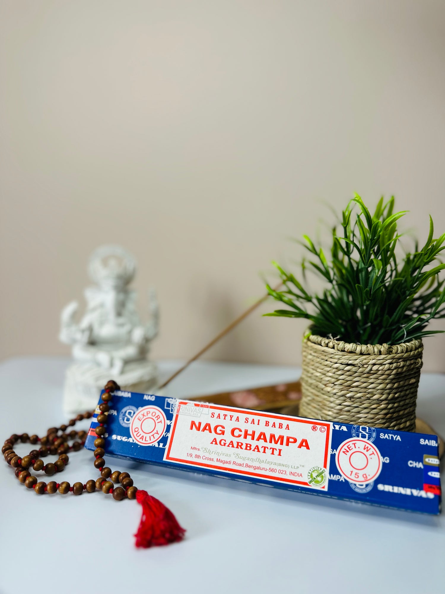 Incense Sticks Nag Champa Agarbatti-Satya, 15g