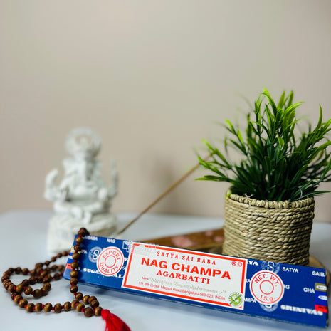 Vīraka kociņi Nag Champa Agarbatti-Satya, 15g