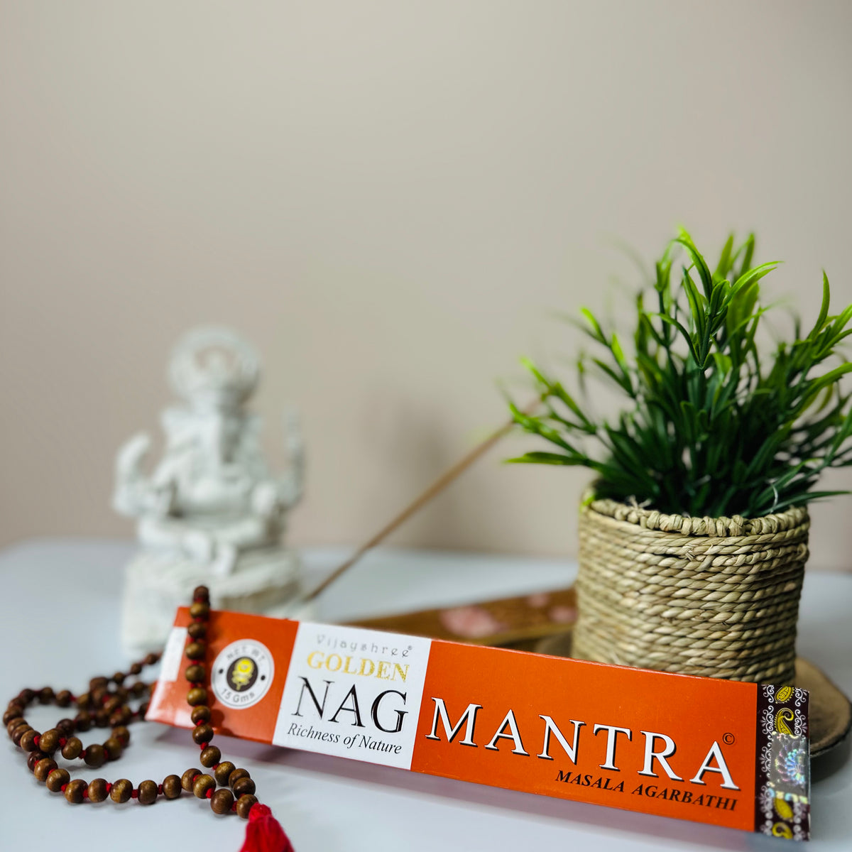 Incense Sticks Golden Nag Mantra-Vijayshree, 15g