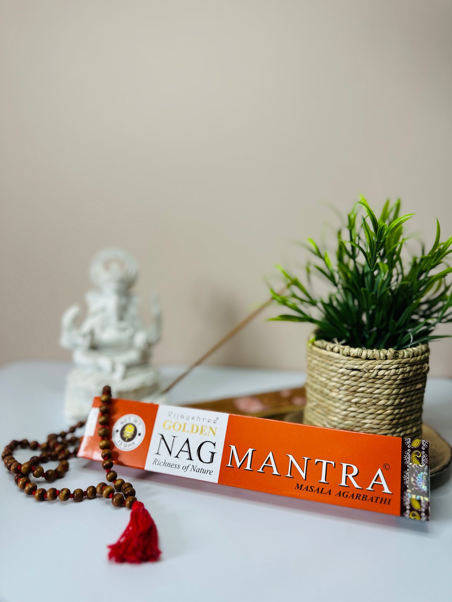 Incense Sticks Golden Nag Mantra-Vijayshree, 15g