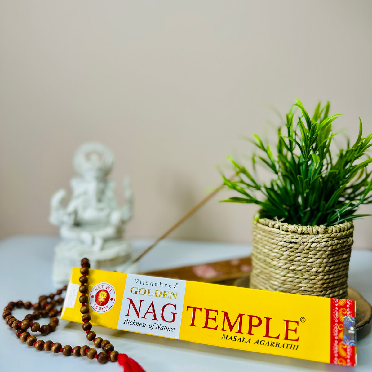 Incense Sticks Golden Nag Temple-Vijayshree, 15g