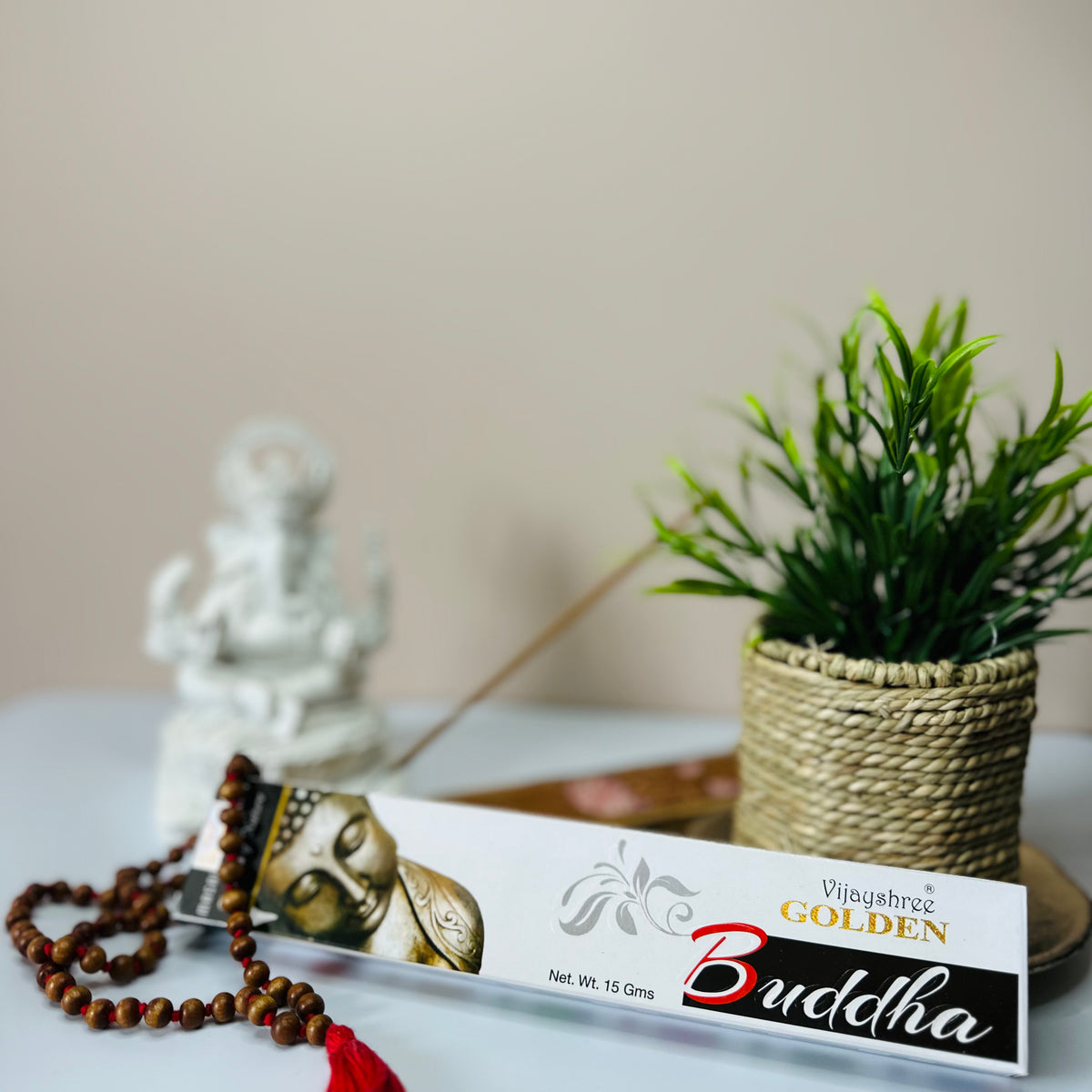 Incense Sticks Golden Buddha-Vijayshree, 15g
