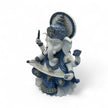 White & Blue Ganesh statue- Knowledge