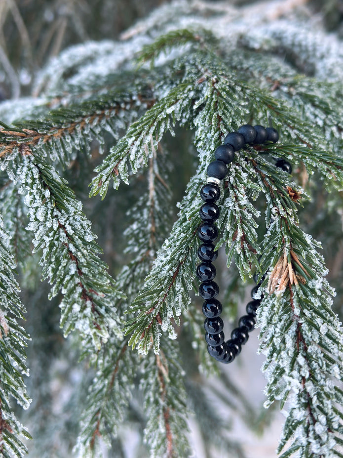 Black Onyx Bracelet – Protection & Inner Strength(AAA grade)