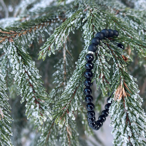 Black Onyx aproce – Aizsardzība & Iekšējais Spēks(AAA grade)