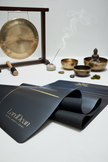 LordDean Premium PU + dabīgās gumijas jogas paklājs – Namaste