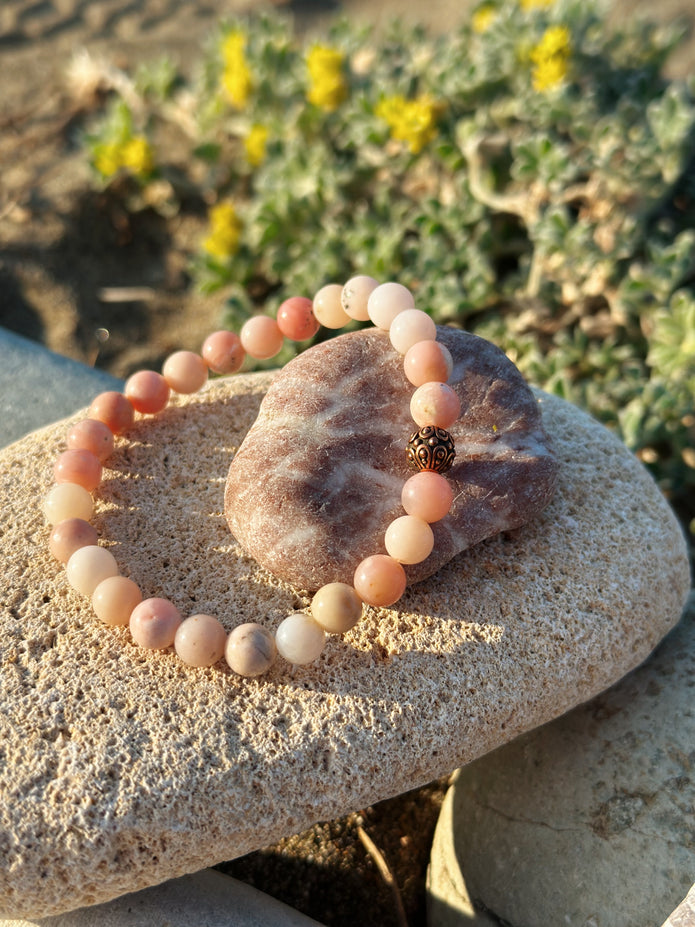 Rose Opal Bracelet – Self-Love & Inner Peace(AAA grade)