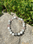 Quartz & White Howlite Bracelet – Love, Calm & Clarity(AA grade)
