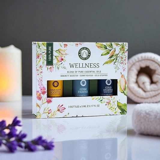 Essential oil Aromatherapy set - Wellness