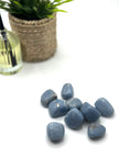Angelite Tumbled Stone – Serenity & Higher Guidance (±2–3.5 cm)