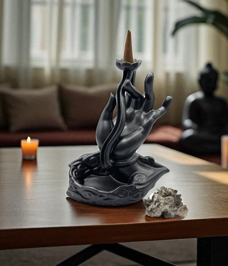 Lotus Hand Backflow Cone Burner