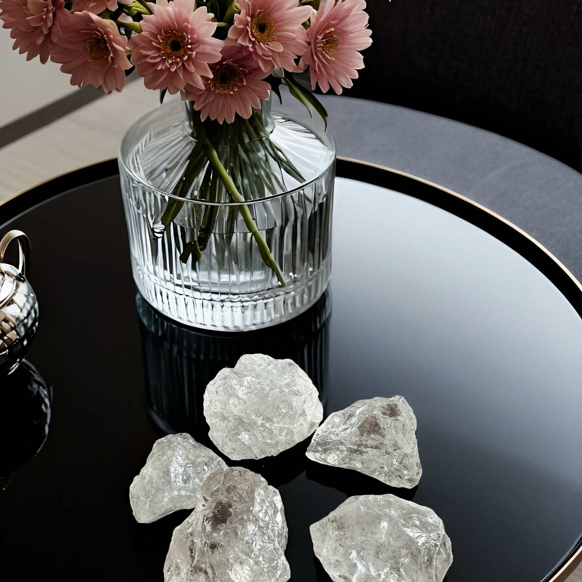 Clear Quartz (Rock Crystal) Rough Stone – Master Healer of Clarity & Energy