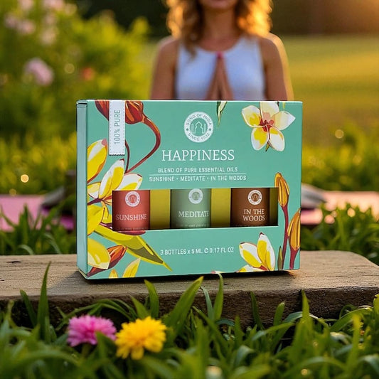 Essential oil Aromatherapy set - Happiness
