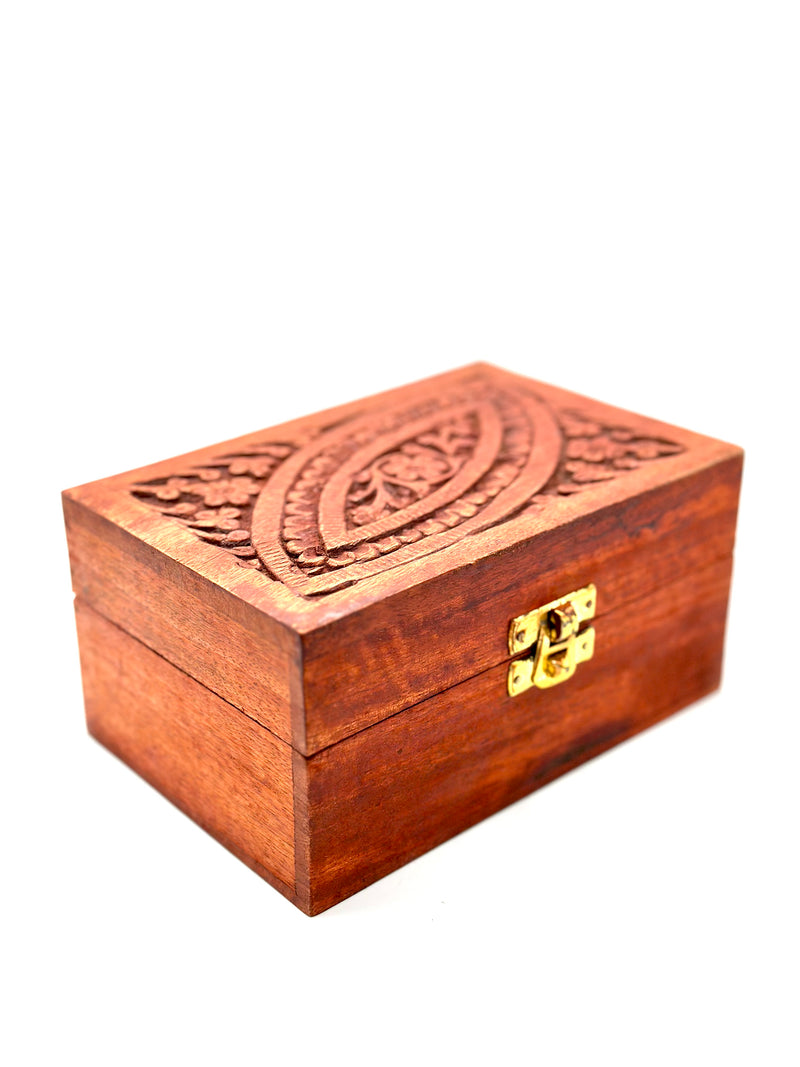 Wood Essential Oil Storage Box(Holds 12 bottles)