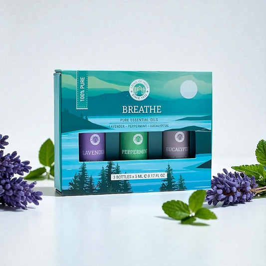 Essential oil Aromatherapy set- Breathe