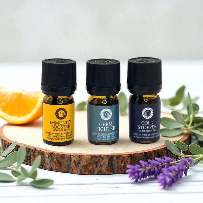 Ēterisko eļļu aromterapijas komplekts - Labsajūtai
