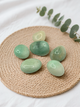 Green Aventurine Tumbled Stone – Luck & Heart Healing ( ±3–4 cm)