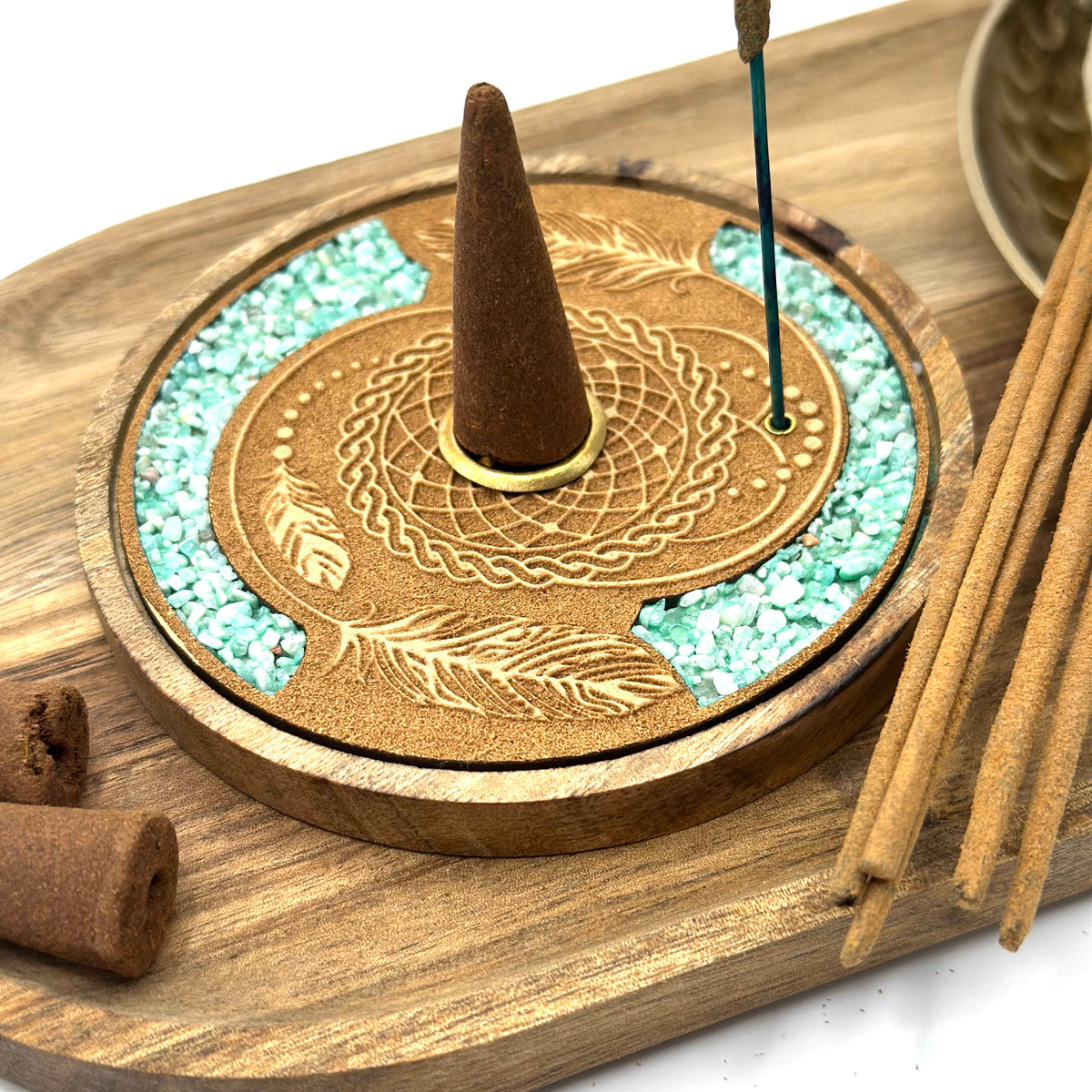 Incense Sticks & Cones Holder-Dreamcatcher