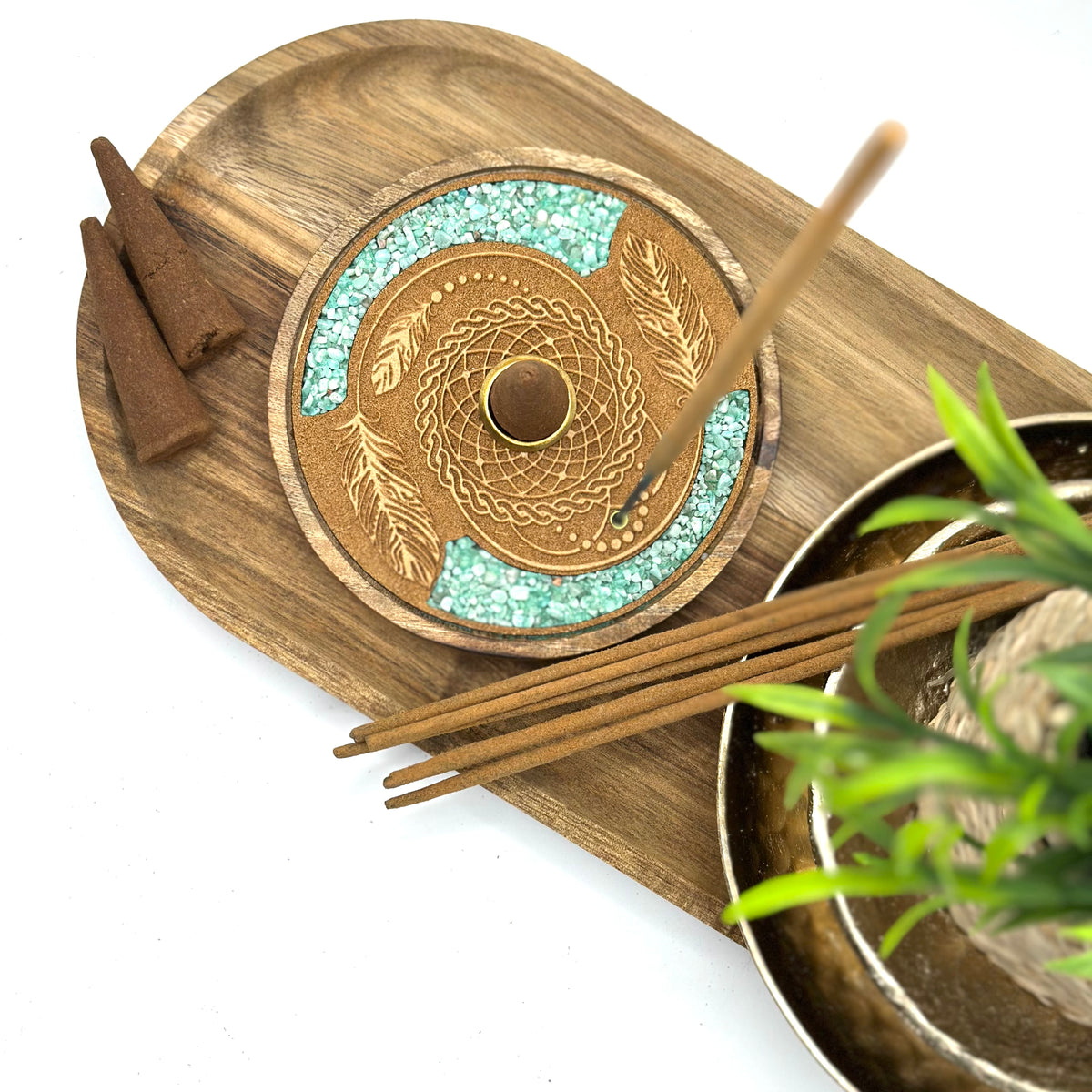 Incense Sticks & Cones Holder-Dreamcatcher