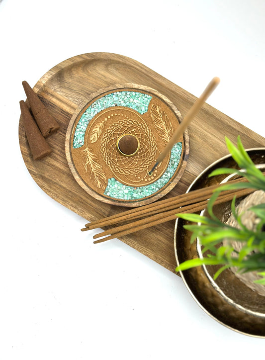Incense Sticks & Cones Holder-Dreamcatcher