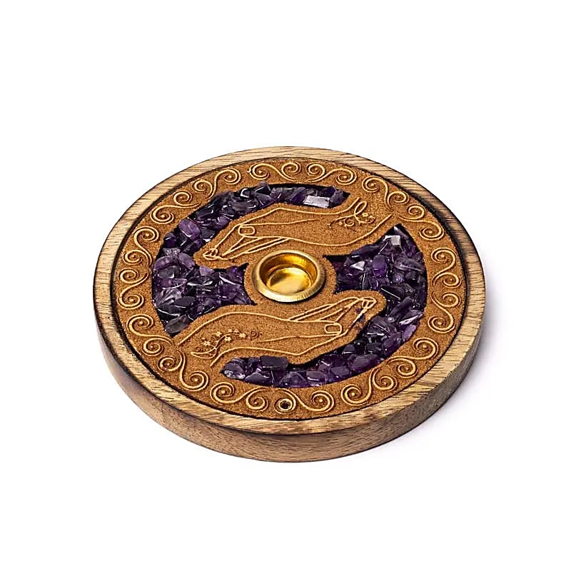 Incense Sticks & Cones Holder- Healing Hands