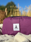 Meditation cushion with buckwheat hull filling- Buddha