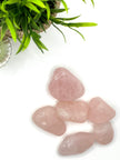 Rose Quartz Tumbled stone for Love & Healing – (AA Quality ±3-5 cm)