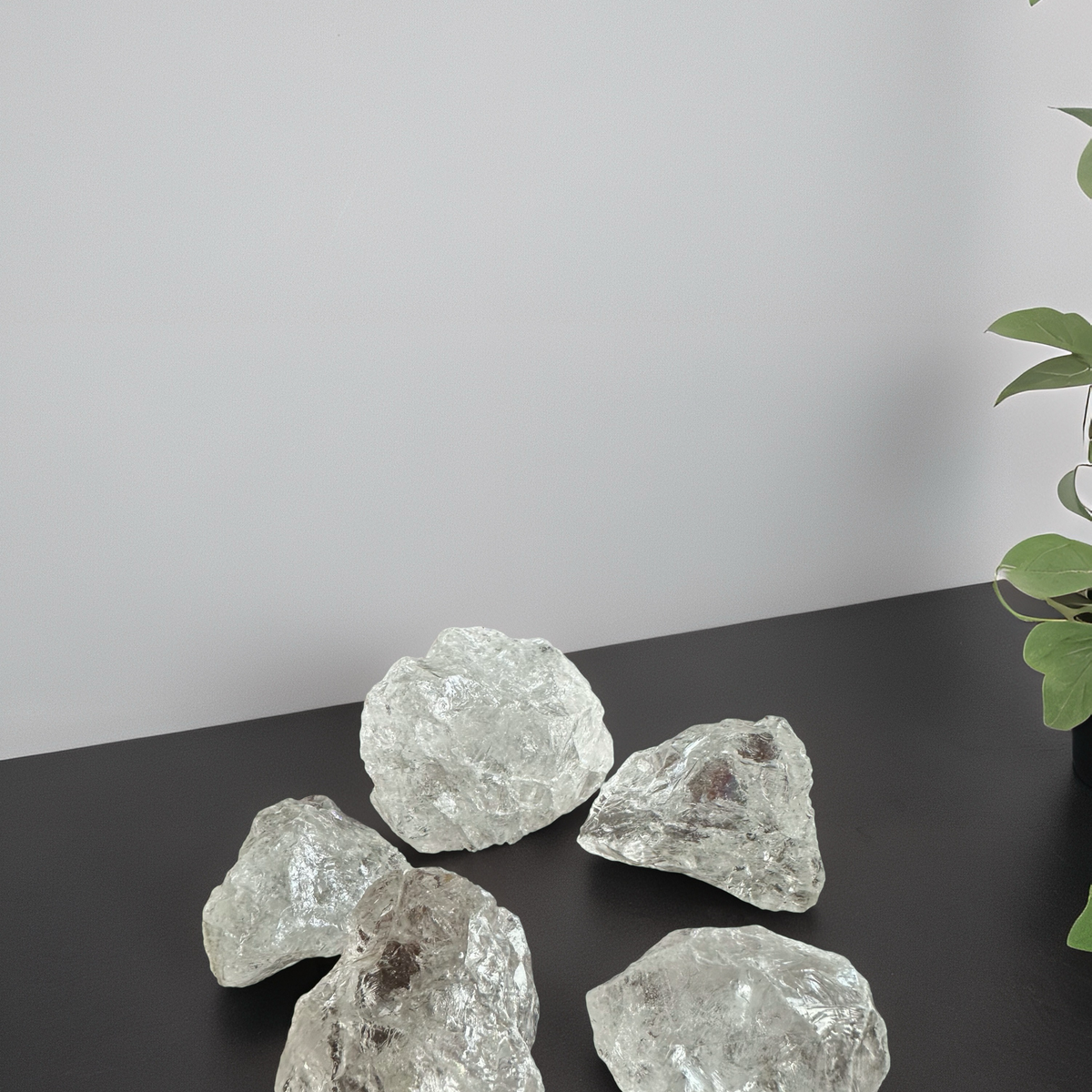 Clear Quartz (Rock Crystal) Rough Stone – Master Healer of Clarity & Energy