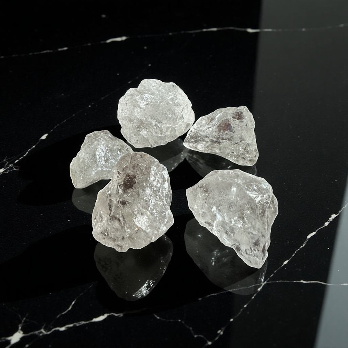 Clear Quartz (Rock Crystal) Rough Stone – Master Healer of Clarity & Energy