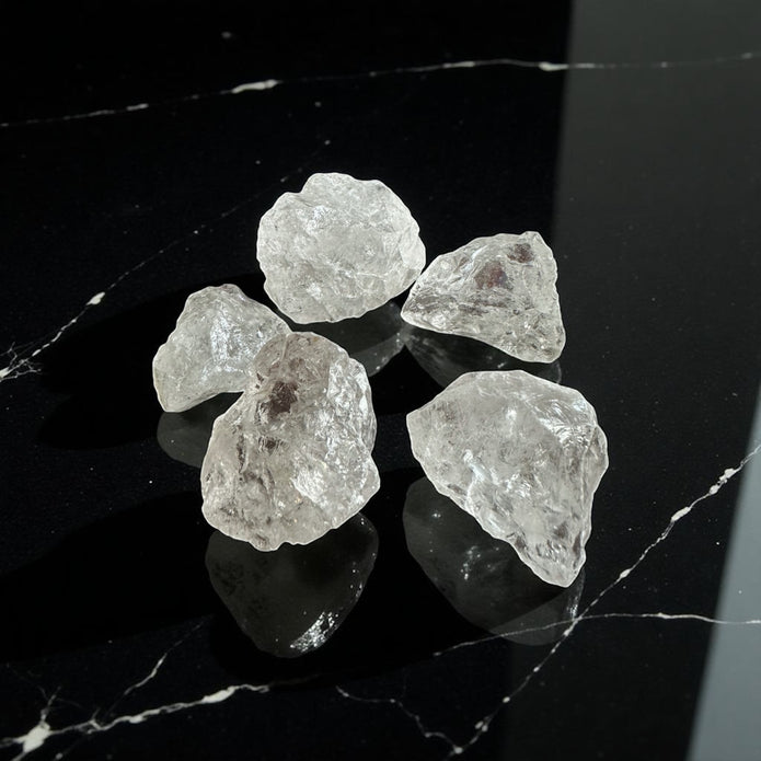 Clear Quartz (Rock Crystal) Rough Stone – Master Healer of Clarity & Energy