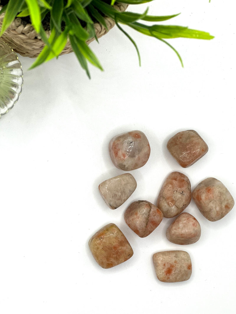Sunstone Tumbled Stone – for Joy & Vitality( A grade 1.5-3.5cm)