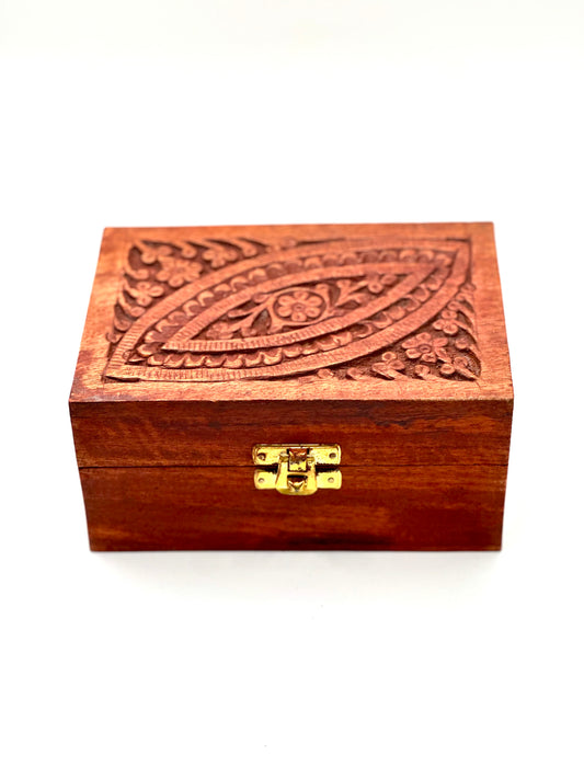 Wood Essential Oil Storage Box(Holds 12 bottles)