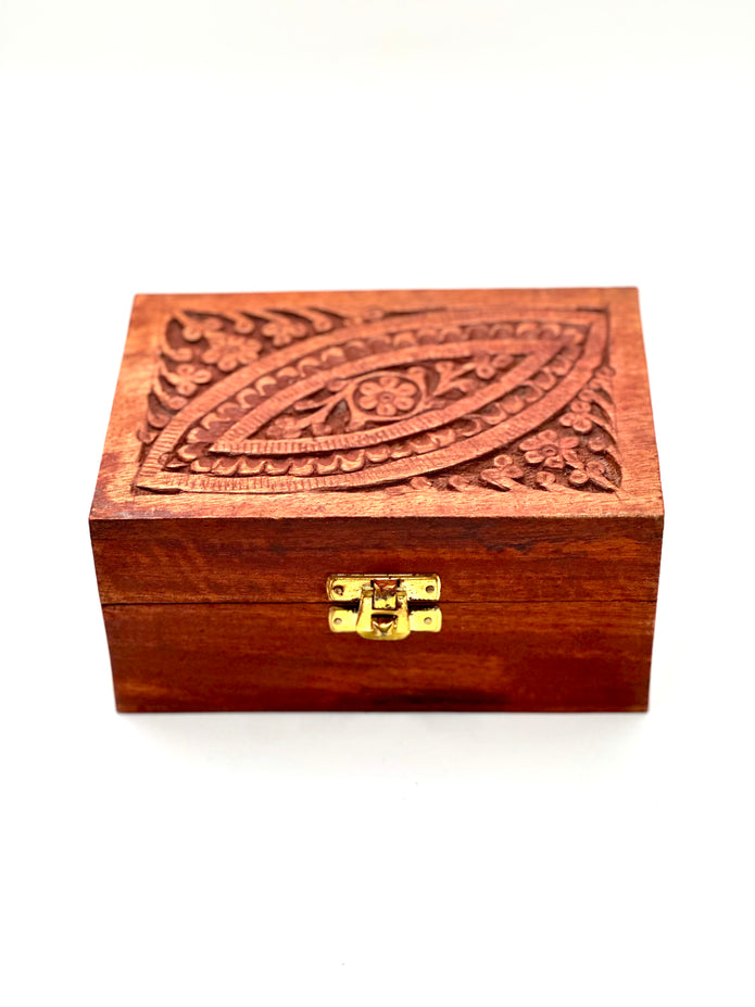 Wood Essential Oil Storage Box(Holds 12 bottles)
