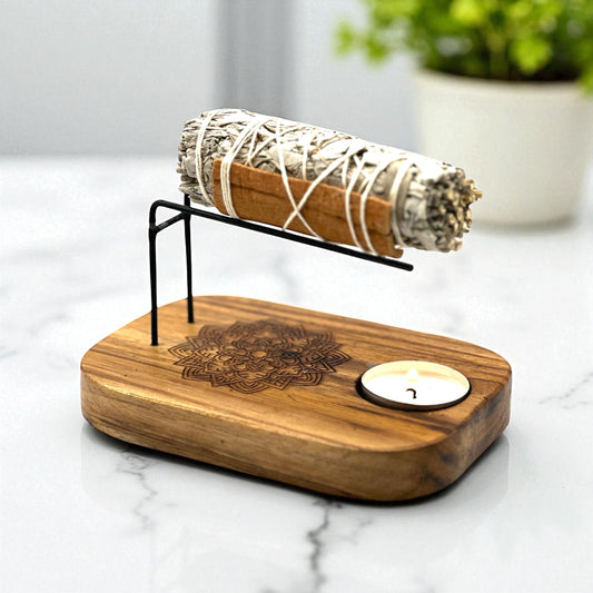 White Sage & Cinnamon Smudge Stick