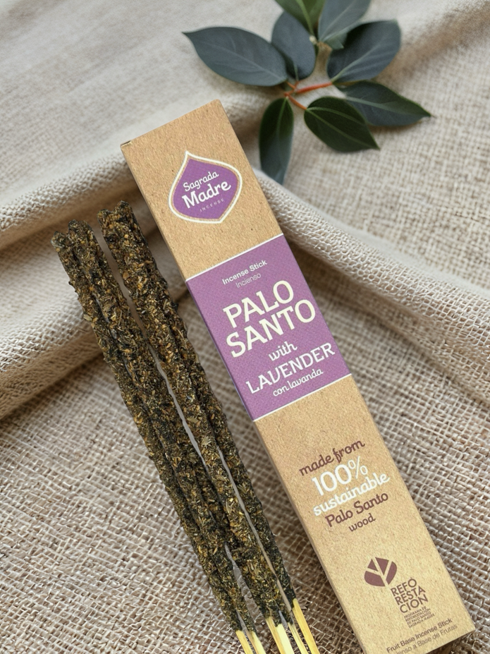 Sagrada Madre Palo Santo Incense with Lavender