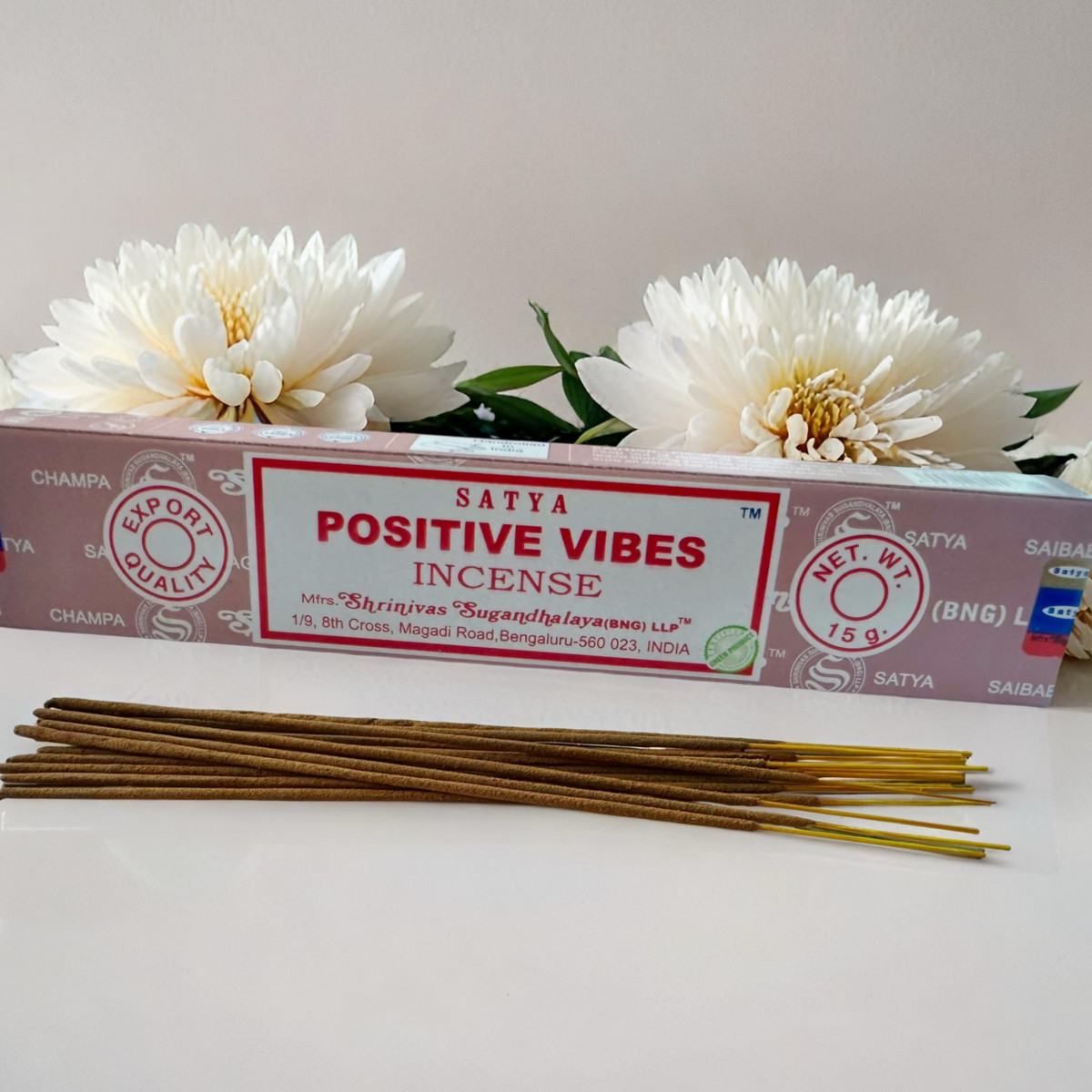 Incense sticks- Pozitive vibes Satya,15g