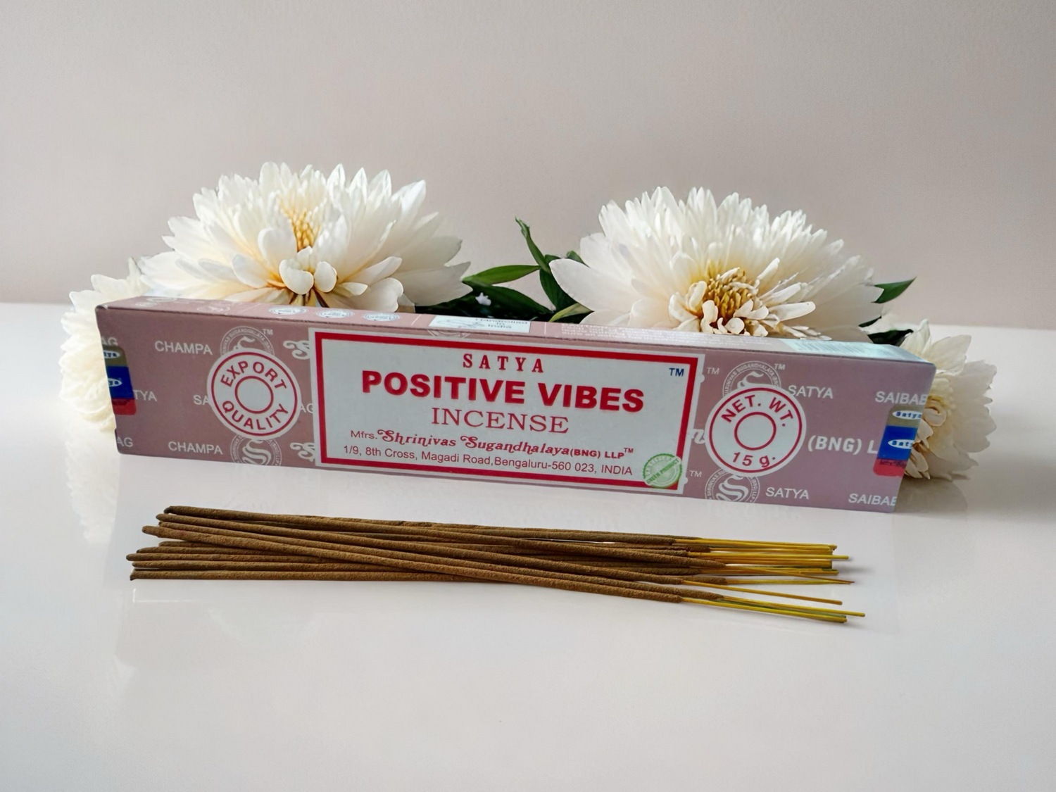 Incense sticks- Pozitive vibes Satya,15g
