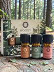 Essential oil Aromatherapy set - Woodsy