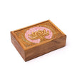 Tarot or Jewellery Box “Namaste” with Rose Quartz (Lotus)